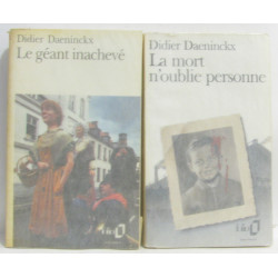 Le géant inachevé - La Mort n'Oublie Personne --- deux livres