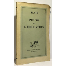 Propos sur l'éducation