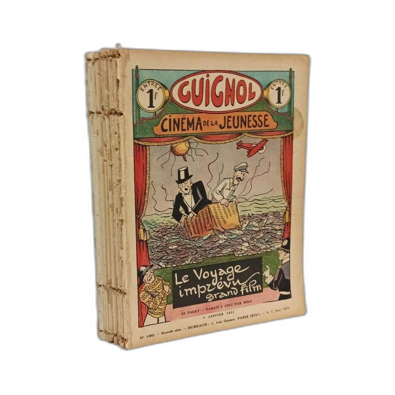Guignol - cinéma de la jeunesse - 10 numéros: N°160 à 170 - 1931