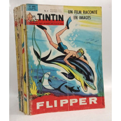 Tintin hebdomadaire - 16e ANNEE - 19 numéros - N°802-845 ---...