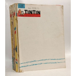 Tintin hebdomadaire - 16e ANNEE - 19 numéros - N°802-845 ---...