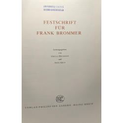 Festschrift für Frank Brommer