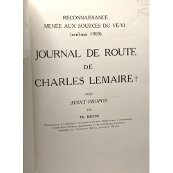 Journal de route de Charles Lemaire avec avant-propos ---...