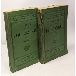 Voltaitre Philosophie - Extraits + Histoire - Extraits - coll....