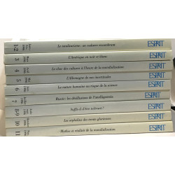 9 numéros de la revue Esprit année 1996 n°2 à 11 - le...