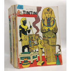 Tintin hebdomadaire - ANNEE -29 numéros - N°849 à 896 --- (numéros...