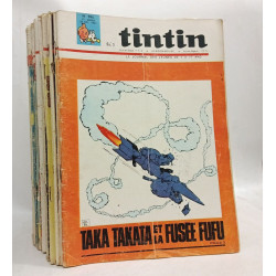 Tintin hebdomadaire - ANNEE -29 numéros - N°849 à 896 --- (numéros...