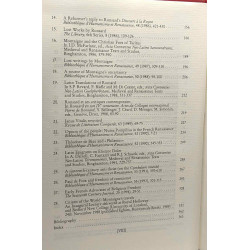 Renaissance Studies Articles 1966-1994