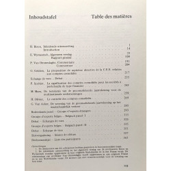 Aspects juridiques des comptes consolidés / Juridisch aspecten van...