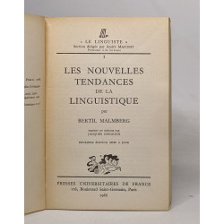 Les nouvelles tendances de la linguistique