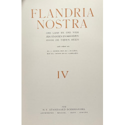 Flandria nostra - IV - ons land en ons volk zijn standen en beroepen