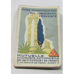 Guide touristique 1952 bas-languedoc provence