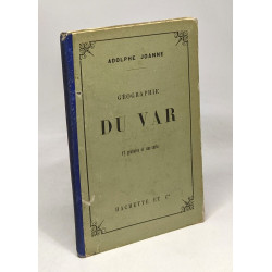 Géographie du département du Var avec une carte coloriée et 12...