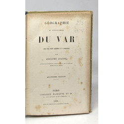 Géographie du département du Var avec une carte coloriée et 12...