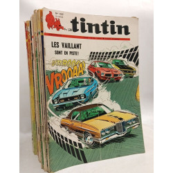 Tintin hebdomadaire - 22e ANNEE - 47 numéros N°1105 à 1157 ---...