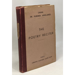 The poetry reciter - choix de poesies anglaises