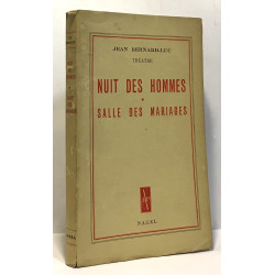 Nuit des hommes - salle des mariages