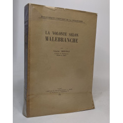 La volonté selon Malebranche