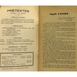 Prétextes - Revue littéraire mensuelle Numéro 2 juillet 1945