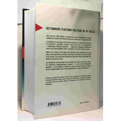 Dictionnaire d'histoire politique du XXe siècle