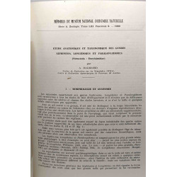 Etude anatomique et taxonomique des genres Xiphinema Longidorus et...