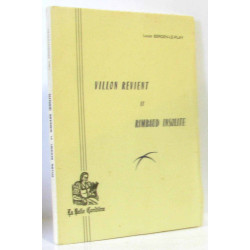 Villon revient et Rimbaud insolite (hommage de l'auteur)