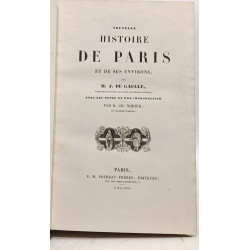 Nouvelle histoire de Paris et de ses environs - TOME I