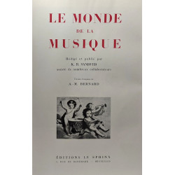 Le mone de la musique rédigé et publié par K.B. Sandved - version...