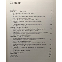 Organizational Behaviour in Its Context (No. 3) (Aston Programme)