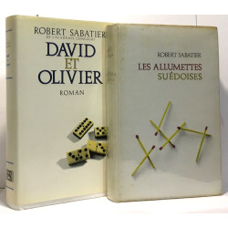 David et Olivier + Les allumettes suédoises --- 2 livres