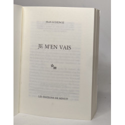 Je m'en vais - Prix Goncourt 1999