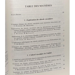 Les abords vasculaires pour épuration extra-rénale