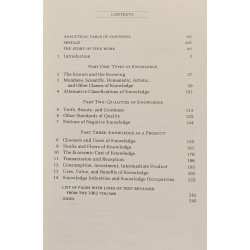 Knowledge: Its Creation Distribution and Economic Significance...