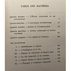 Questions de conscience - essais et allocutions - questions disputées