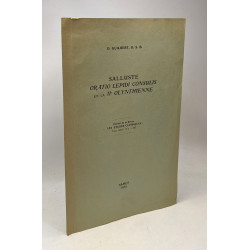 Salluste oratio lepidi consulis et la 11e olynthienne - extrait de...