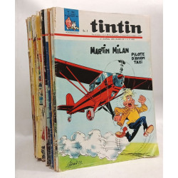 Tintin hebdomadaire - 19e ANNEE - 36 numéros - N°950 à1001 ---...