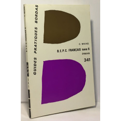 L'année B.E.P.C. français éprueves 1971 --- collection des guides...