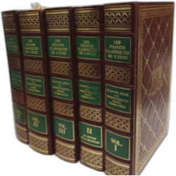 Les grands classiques de l'Inde - TOME I II III IV et V