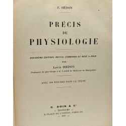 Précis de physiologie - 12e édition revue corrigée et mise à jour...
