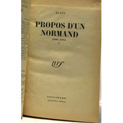 Propos d'un Normand - tome 1-2-3-4 (tome 5 manquant) 4e édition