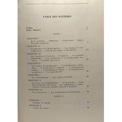 Méthodologie de l'enseignement primaire - préface de A. Poissinger...