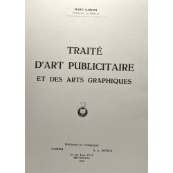 Traité d'art publicitaire et des arts graphiques