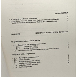 Sélection de l'habitat de nidification chez le Vanneau Huppé...