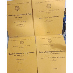 La Géologie et les problèmes de l'Eau en Algérie --- TOME I --- 21...