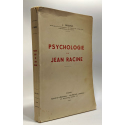 Psychologie de Jean Racine