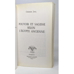 Pouvoir et sagesse selon l'Egypte ancienne