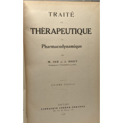 Traité de thérapeutique ou pharmacodynamique