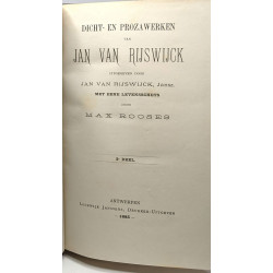 Dicht en prozawerken van Jan Van Rijswijck - 2e (1885) + 3e Deel...