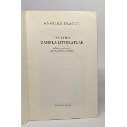 Les fous dans la littérature