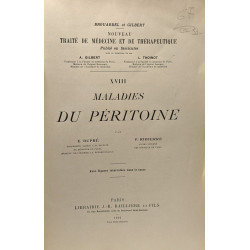 Maladies du péritoine - Nouveau traité de médecine et de...